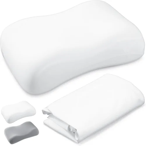 Miniatura 7 de Mindsoft Funda de almohada cervical para dormir refrescante (solo funda de almohada), funda de almohada fría transpirable para personas que duermen