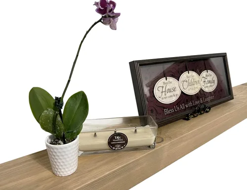 Miniatura 9 de joelsantiques Estantes flotantes de madera de 60 pulgadas para pared, 60 x 7 x 3 pulgadas, hechos de madera natural, estante largo y resistente