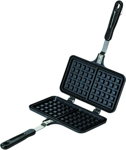 Miniatura 5 de Pearl Metal D-6537 D-6537 Snack DE-SEII - Quemador de gran formato procesado con flúor, 4 agujeros, color negro aluminio