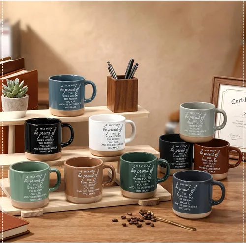 Miniatura 4 de Didaey 10 tazas de agradecimiento a granel CNA Week Gifts Bulk 13 oz Tazas de café de cerámica inspiradoras May You Be Proud Regalo
