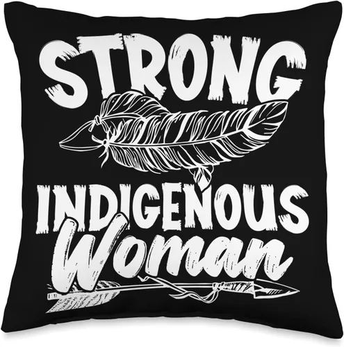 Miniatura 4 de Pride Nativ American Indigenous Fearless Strong Indigenous Woman Native American - Almohada de 18 x 18 pulgadas, multicolor
