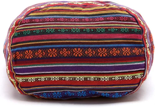 Miniatura 3 de KARRESLY - Bolso bandolera de algodón bohemio, estilo hippie, hecho a mano