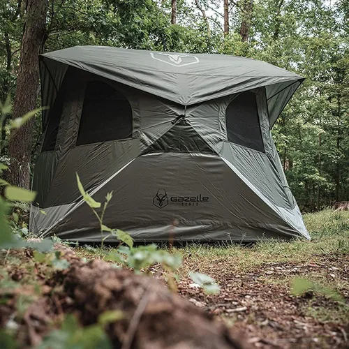 Miniatura 4 de Tienda de campaña Gazelle Tents™ T4 Hub, fácil instalación en 90 segundos, impermeable, resistente a los rayos UV, piso removible, amplias opciones