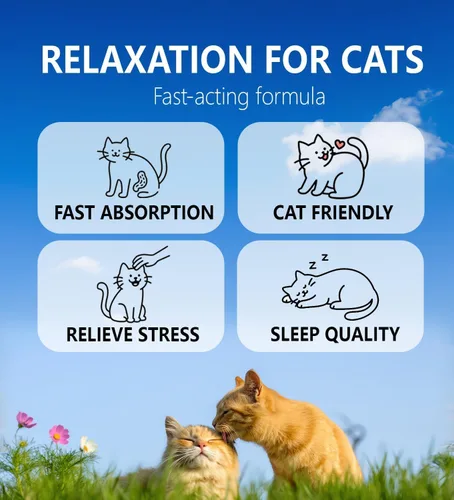 Miniatura 4 de Gotas calmantes para gatos, ayudan a controlar el estrés y la ansiedad, con feromonas que pueden ayudar a frenar el comportamiento destructivo