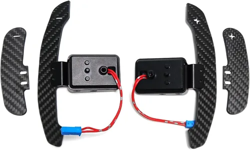 Miniatura 5 de Cambio magnético de paletas de coche para BMW M2 M3 M4 G87 G20 G30 G80 G82 F80 F82 F87 F30 F32 Z4 G29 F20 F30 F31 F32 F33 G22 G23, fibra de carbono