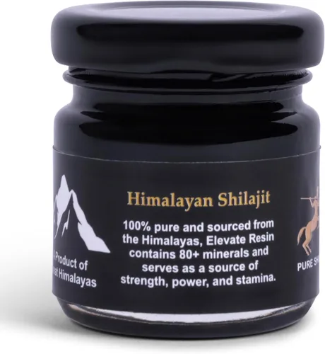 Miniatura 3 de Pindari Resina Shilajit Shilajit pura 500 mg Denso en nutrientes Alta potencia Impulso de energía Procedente de las cordilleras del Himalaya