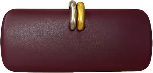 Miniatura 30 de Bolso de mano de piel sintética desmontable con cadena cruzada, bolso de noche, bolso de mano para mujer, formal, boda, fiesta, baile de graduación
