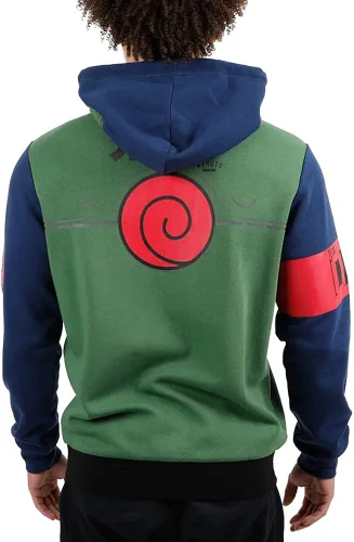 Miniatura 4 de Bioworld Naruto Cosplay Kakashi Hatake Sudadera con capucha