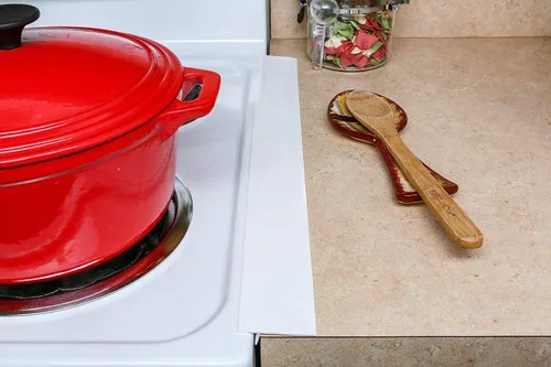 Miniatura 5 de Cubiertas de silicona para huecos de estufa, rellenos para huecos del horno que sellan espacios entre la estufa y la encimera, fáciles de instalar