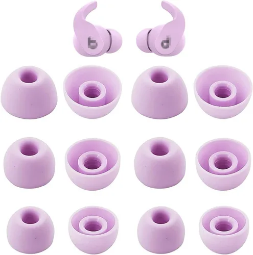 Miniatura 5 de JNSA 12 piezas de repuesto para auriculares compatibles con auriculares Beats Fit Pro, puntas de auriculares de silicona S/M/L 3 tamaños, 6 pares