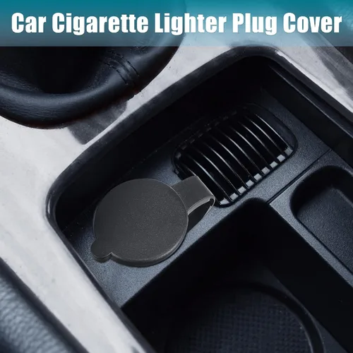 Miniatura 3 de Cubierta de Enchufe para Encendedor de Cigarrillos a Prueba de Polvo Tapa de Cubierta de Enchufe de Encendedor de Cigarrillos Universal