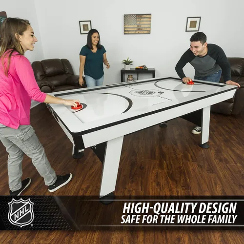 Miniatura 7 de EastPoint - Mesas multijuego, mesa de hockey aéreo 2 en 1 con mesa de tenis, perfecta para sala de juegos familiar, sala de recreo para adultos