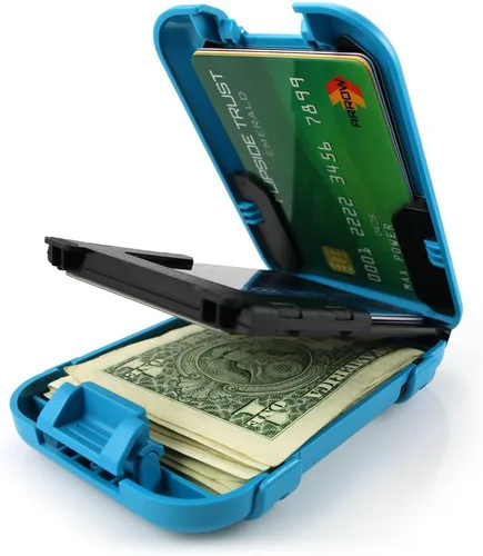 Miniatura 11 de Flipside Wallets 4 Cartera con bloqueo RFID para hombre con clip extraíble para dinero, delgada, segura y resistente a los golpes