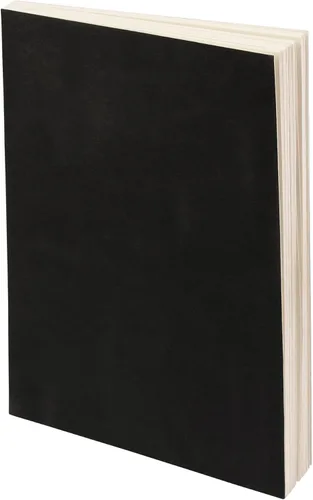 Miniatura 11 de Cuaderno de bocetos LayFlat - 14 x 21 cm - Cuaderno en blanco negro, 64 hojas, papel grueso de 100 g/m²..