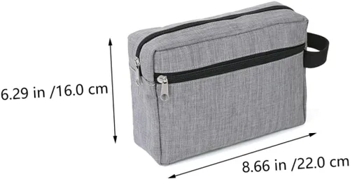 Miniatura 2 de Beavorty Bolsa de almacenamiento para hombre, bolsa de aseo para hombre, bolsa organizadora de maquillaje de viaje, bolsas de viaje para maleta