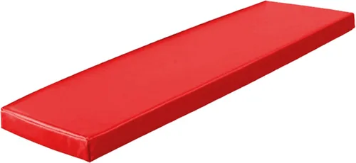 Miniatura 15 de Cojín de asiento de piel sintética impermeable antideslizante para banco largo de jardín, 2 pulgadas de grosor, para muebles de patio de interiores
