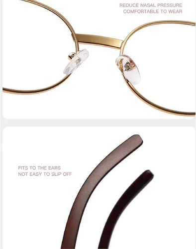 Miniatura 7 de Gafas de sol de transición presbíopicas ovaladas vintage, lentes de lectura bifocales fotocromáticas para hombres y mujeres
