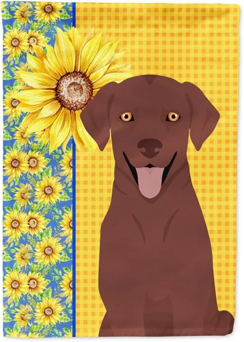Miniatura 9 de Caroline's Treasures WDK5331CHF - Bandera de verano con diseño de girasoles rojos y blancos, manga grande, para porche, para colgar en la pared