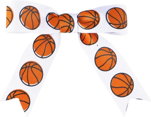 Meseey 30 lazos de cinta impresos de baloncesto de 3 pulgadas, lazos pequeños para envolver regalos, baby shower, boda, recuerdos de fiesta, cake