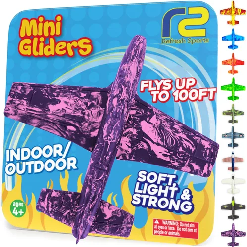 Aviones de espuma para niños, los mejores juguetes para niñas de 4 años en adelante, juguete atractivo para regalos de cumpleaños de niñas de 7