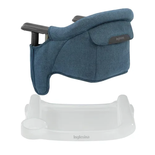 Miniatura 30 de Inglesina Silla de mesa rápida, color negro + bandeja de comedor rápido, silla alta portátil para bebés, para bebés y niños pequeños de hasta 37