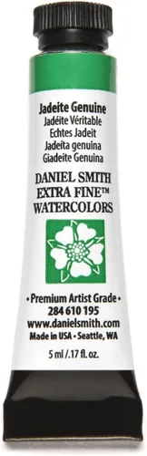 Miniatura 3 de Daniel Smith Pintura acuarela extrafina, tubo de 5 ml, Jadeite genuino, 284610195 Jadeíta Genuina