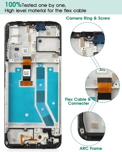 Miniatura 6 de Reemplazo de pantalla para Boost Mobile Celero 5G para Boost Mobile Celero 5G Pantalla LCD para Boost Mobile Celero 5G LCD táctil digitalizador