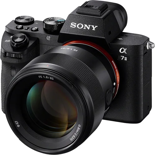 Miniatura 3 de Sony SEL85F18 - F/1.8-22 Teleobjetivo fijo de telefoto mediano de 3.346'', negro, filtro de protección.