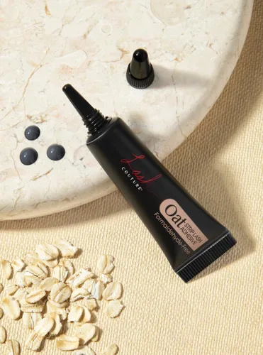 Miniatura 8 de KISS Lash Couture, pegamento para pestañas, pegamento de pestañas súper flexible de avena, color negro, incluye 1 adhesivo para pestañas, de larga