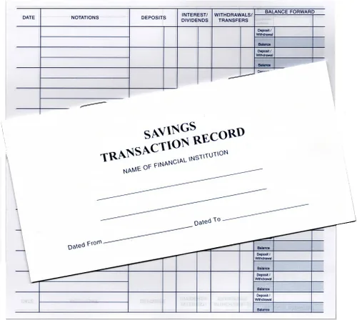 Registro de Registros de Transacciones de Ahorro (5 Registros)