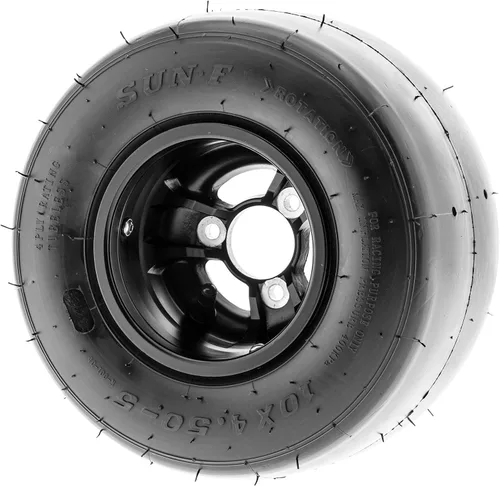 Miniatura 3 de Neumático liso para go-kart y kart-racer SunF 10x4.5.00-5, 4 capas, banda de rodadura lisa, sin cámara, llanta(s) NO incluida(s)