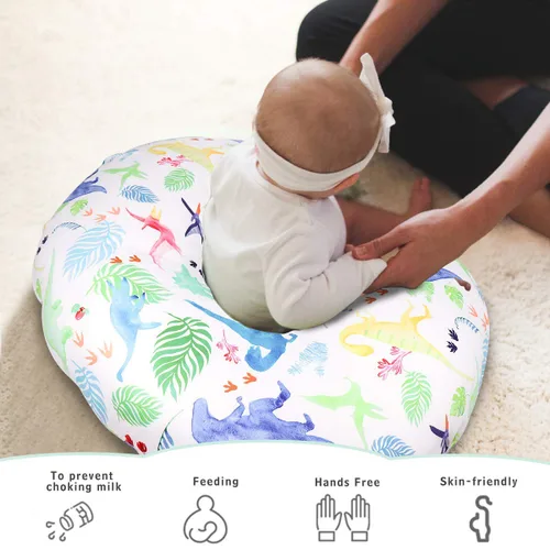 Miniatura 3 de Funda de almohada de lactancia de dinosaurio, funda de almohada de lactancia para bebés niños y niñas, funda de almohada de lactancia para recién