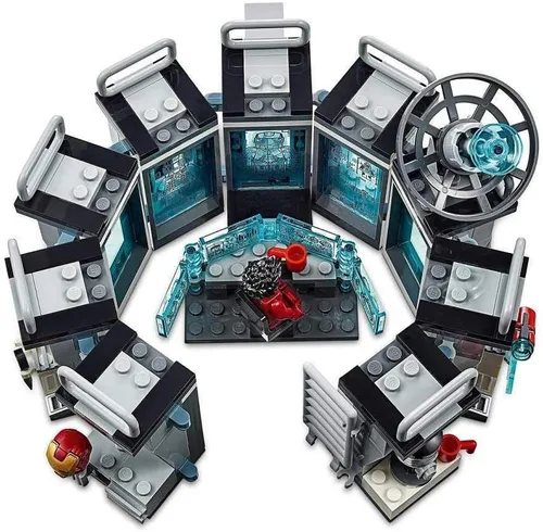 Miniatura 5 de LEGO Marvel Avengers Iron Man Hall of Armor 76125 Kit de Construcción - Figuras de Acción del Traje de Hombre de Hierro de Marvel Tony Stark