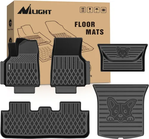 Miniatura 11 de Nilight Alfombrillas TPE para Volvo VNL 300 430 630 670 730 780 2004-2018 Volvo VT modelos 2006-2010 para todo tipo de clima, ajuste personalizado