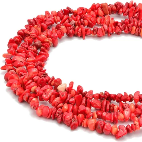 Miniatura 13 de PLTbeads Kit de pulseras de cintura de piedras preciosas curativas natrales de 0.197-0.315 in, diseño de piedras irregulares, fabricación de joyas