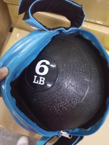Miniatura 2 de Wepo - Pelota medicinal para entrenamientos y entrenamiento de equilibrio