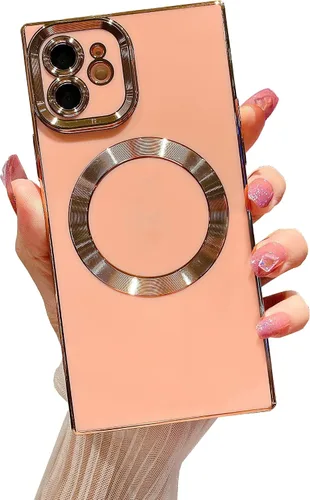 Miniatura 47 de Owncase Funda Magnética para iPhone 11, (Compatible con MagSafe) (Protección Completa de Lente de Cámara) (Esquinas Reforzadas) Funda Parachoques