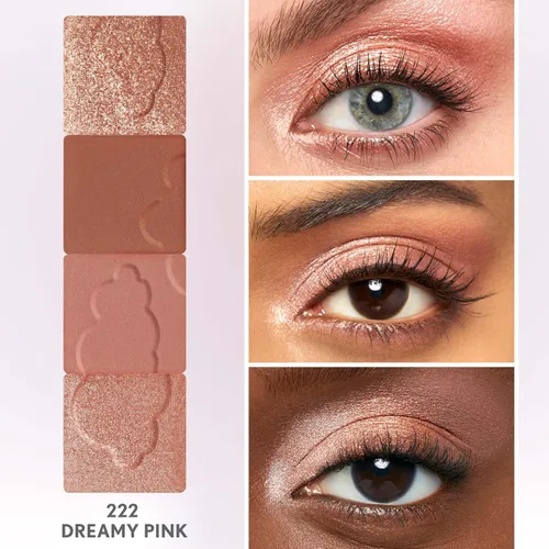 Miniatura 6 de COVERGIRL Clean Fresh Color Clean Sombra de ojos Dreamy Pink 222 Rosa de ensueño