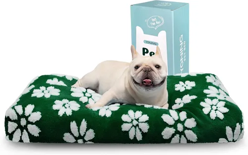 Miniatura 14 de Camas para perros grandes, bonita cama gruesa para perrera, cama mullida para mascotas con funda extraíble lavable y parte inferior antideslizante