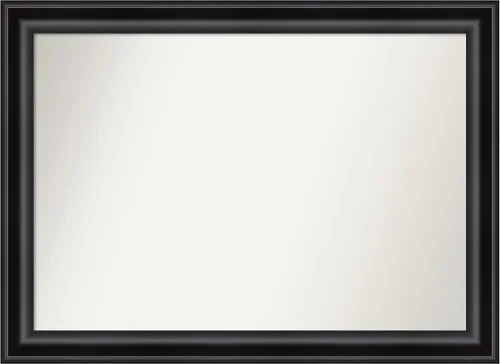 Miniatura 106 de Amanti Art Espejo personalizado, espejo de baño negro puente, espejo de pared o espejo de tocador de baño sobre el fregadero (26 x 26 pulgadas)