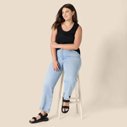 Miniatura 6 de Amazon Essentials Top sin mangas de ajuste regular para mujer 100% algodón