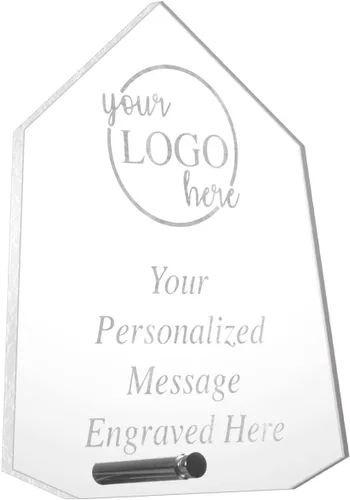 Miniatura 19 de Premios acrílicos económicos personalizados ofrecidos en una variedad de formas y tamaños, incluye texto ilimitado y su logotipo