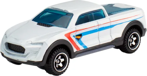 Miniatura 5 de Hot Wheels Paquete de 5 autos y camiones de juguete, juego de 5 vehículos fundidos a presión de la serie animada de Netflix Let's Race!