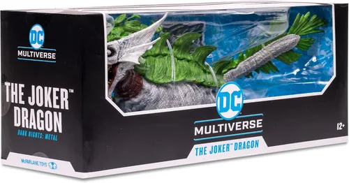 Miniatura 8 de McFarlane Toys DC Multiverse The Joker Dragon Dark Nights Vehículo de acción de metal