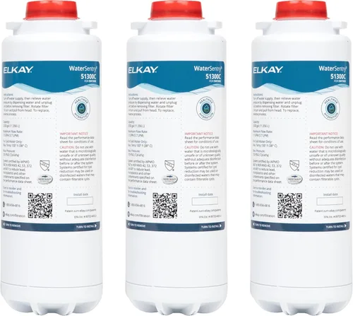 Miniatura 9 de Elkay WaterSentry 51300C - Filtro con certificación NSF/ANSI de microplásticos (individual) (llenadores de botellas)