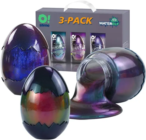 Miniatura 10 de WATERELF Huevos de Pascua de galaxia para niños, rellenos de cesta de Pascua, juguetes sensoriales de terapia artística para niños, niñas y adultos