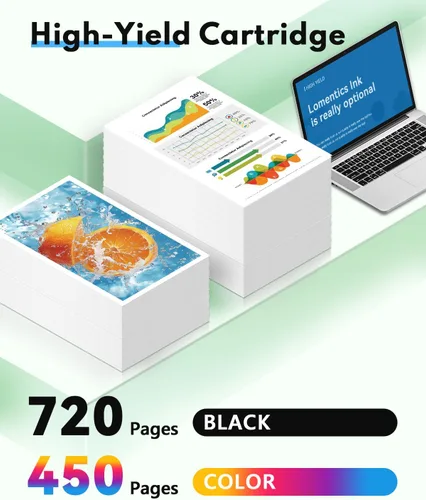 Miniatura 3 de 67XL - Cartucho de tinta de color negro (3 unidades, 2 negro/1 tricolor) de repuesto para HP 67 67XL cartucho de tinta para impresora Envy 6000e