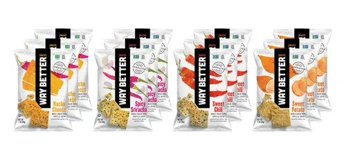 Miniatura 9 de Way Better Snacks Chips de tortilla, batata, 5.5 onzas