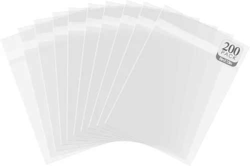 Miniatura 9 de Golden State Art, Fundas de almacenamiento transparentes libres de ácido de 9" x 12", se ajustan a documentos tamaño A4 y carta