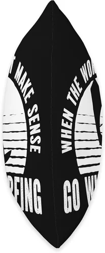 Miniatura 2 de Windsurfing Surfing Board Water Sports Throw Pillow